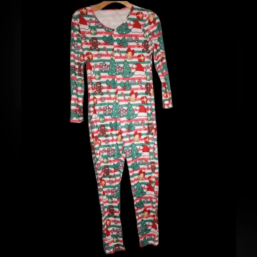 Women holiday Onesie Jumpsuit, with all over print
